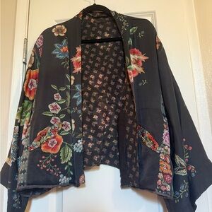 Johnny Was Vibrant kimono jacket
